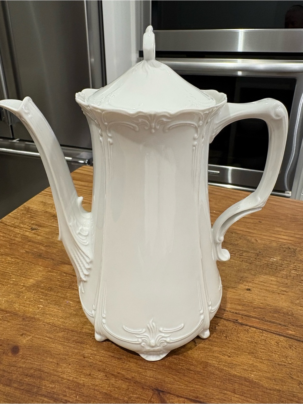 Baronesse  White by Tirschenreuth Mini Coffee Pot & Lid